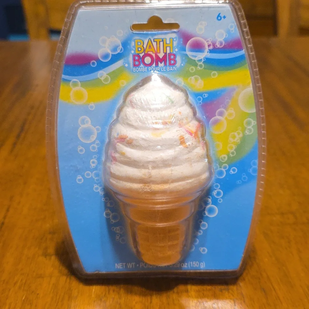 Bath Bomb Ice Cream Cone